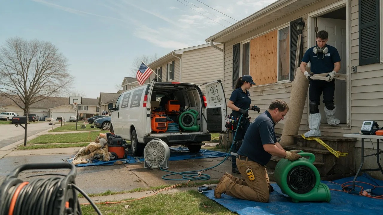 Water Damage Restoration in Delmont, PA near me